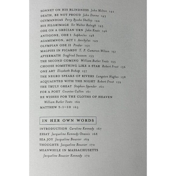 📚❤️ The Best-Loved Poems Jacqueline Kennedy Onassis SIGNED Caroline Kennedy 1st - Picture 14 of 16